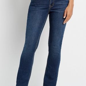 Dark Wash Slim Boot Jean